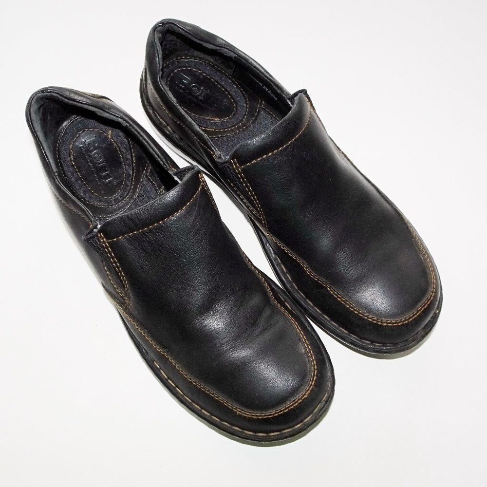 Born Leather Slip On Shoes 6.5